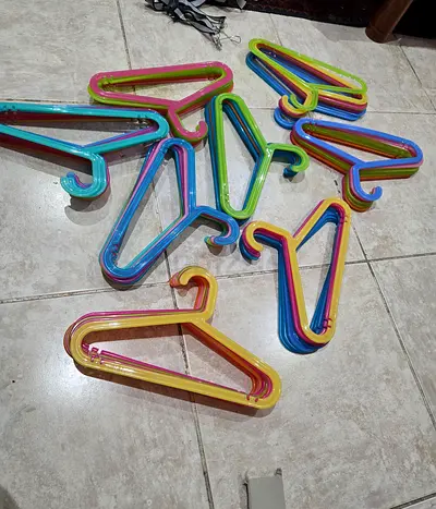 IKEA hangers aed 30 for more than 60 kids' hangers