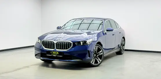 2025 BMW 520i, 2030 BMW Warranty + Service Pack, Full BMW Service History, Low Km, GCC