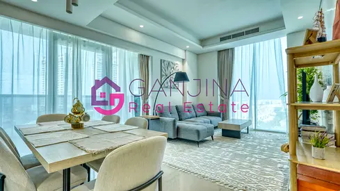 Stunning Furnished 2BR in Gateway 2 | Mina Al Arab