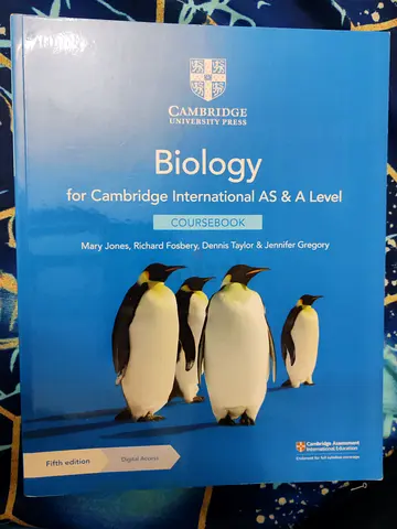 Cambridge Biology for Cambridge International AS & A Level - Coursebook (5th Ed)