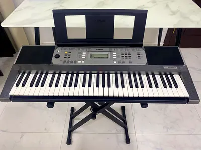 Yamaha PSR-E353 Portable Keyboard with Stand - Good Working Condition