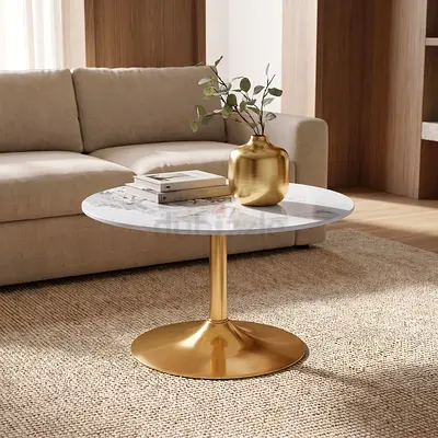New Elvis NXT Sintered Stone Round Coffee Table