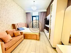 Furnished Studio | Azizi Riviera 30 | Balcony & City View