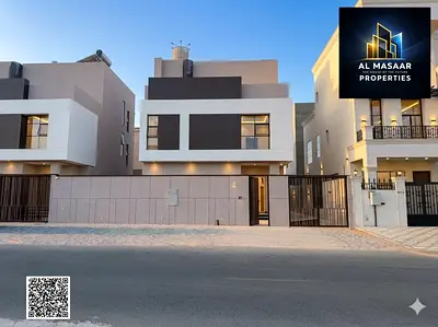 5 غرف ماستر | مساحة أرض وبناء كبيرة | السعر شامل رسوم التسجيل **فرصة مميزة لامتلاك فيلا فاخرة في منطقة