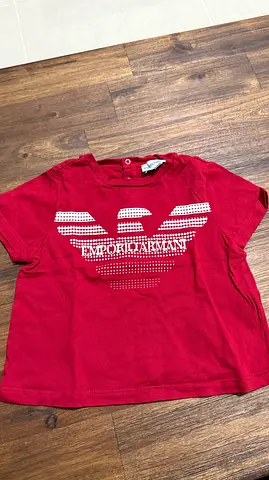 Emporio Armani baby Tshirts size 9-12