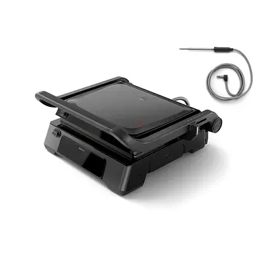 Philips - 7000 Series Contact Grill - Black - 2200 W
