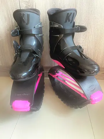 Kangoo Jumps rebound shoes — like new, size 39-41 adjustable
