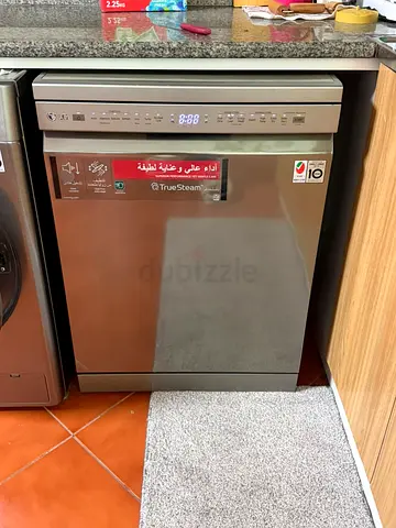 LG Stainless Steel Full-Size Dishwasher with TrueSteam - Good Condition