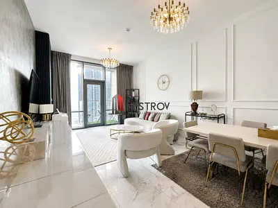 Furnished 2BR | High Floor | City & Canal Views | Amna Tower