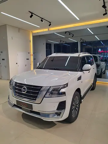 Nissan Patrol 2021 LE Titanium GCC Specs in Pristine Condition