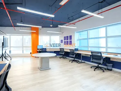 Sea & Atlantis Views | Fully Furnished | Modern Office | Near to Metro