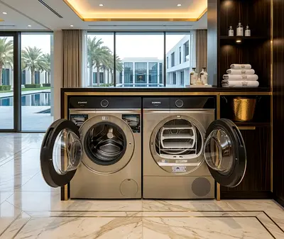 Siemens brand IQ700 10 kg washer and 9 kg dryer separate set washer dryer new model