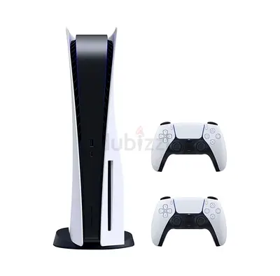 Sony PlayStation 5 Gaming Console Fat - Disc Edition with 2 Controllers, 825GB - PS5