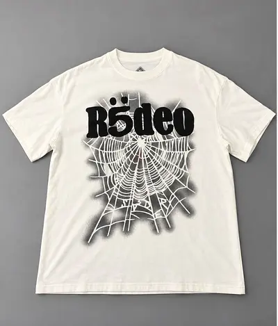 Travis Scott x Sp5der Days Before Rodeo III White Spiderweb Tee – XL