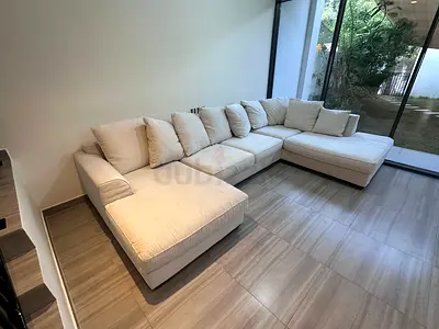 The One Kingston Sectional Sofa Beige