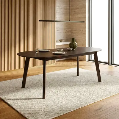 New Movo Scandi Oval 6-Seater Dining Table