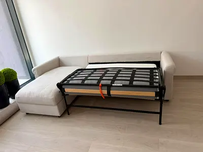 Selling ikea Gronlid L Shape Sofa bed with mattress