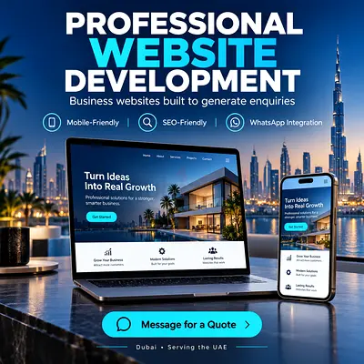 Website Design & Development Abu Dhabi | English & Arabic