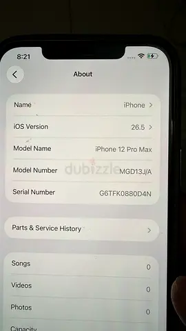 iPhone 12 Pro Max - 256GB (Gold) in Good Working Condition