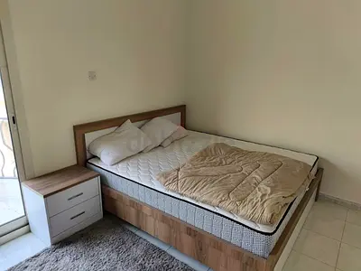 King Size Bedframe/mattress & side drawer for sale