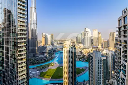 Burj and Fountain View | High Floor | Unfurnished