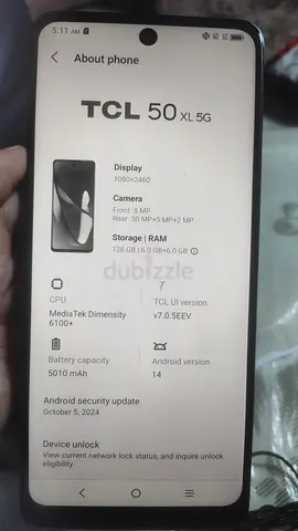 TCL 50 XL 5g