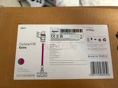 Dyson Cyclone V10 Extra cordless vacuum - boxed, used