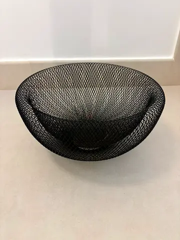 Homecentre Black Mesh Nordic Fruit Basket - Excellent Condition.