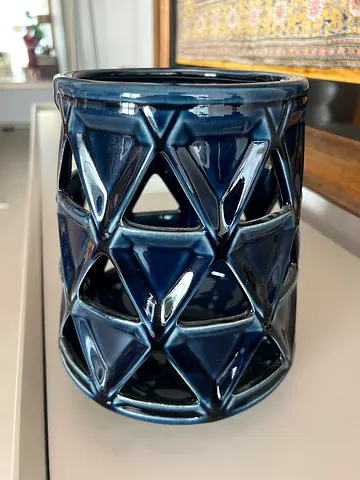 Crests Ceramic Vase