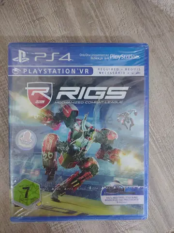 rigs mechanised combat league playstation VR ps4 game