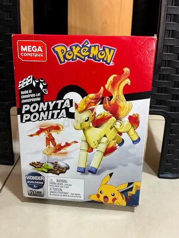 Mega Construx Pokemon Ponyta buildable figure (boxed) and many other
