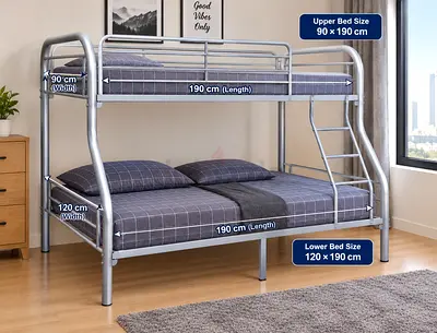 Bunk bed  Down big up small