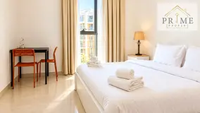 Fully Furnished 1-Bedroom Apartment in Afnan District, Midtown | Monthly Rent AED 7,500