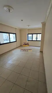 Spacious 3-bedroom apartment in Al Qasimia, Sharjah, with a master bedroom, storage room, 3 bathroom