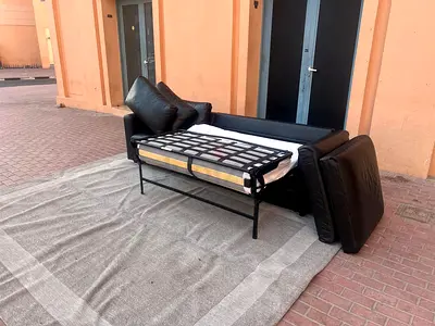 Ikea vimle 3 seater sofa bed with mattress