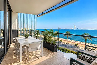 Available Now | Palm Jumeirah | Luxury 3BR, Burj Al Arab Views, Infinity Pool &