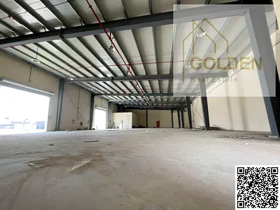 70 kW Power | Brand-New 6,700 Sq. Ft. Warehouse | Main Road | AED 200,000 Yearly