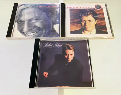 3 Robert Palmer Music CD’s