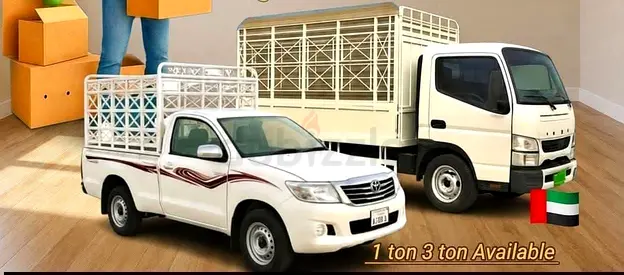 Movers Pickup Truck Available in DAMAC Hills, Dubai!