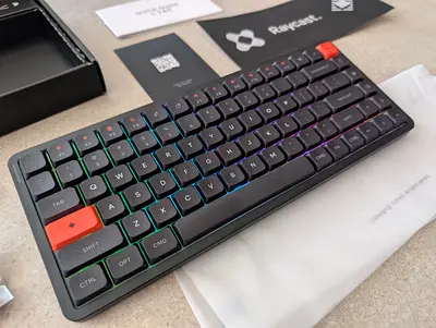 NuPhy Air75 V3 Tri-Mode Raycast Edition