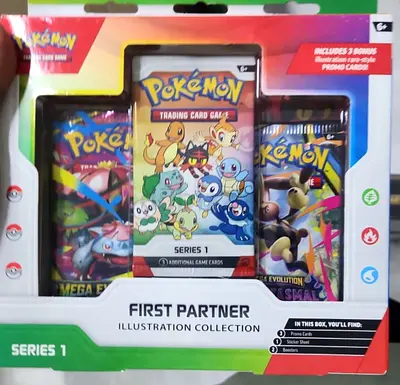 Pokémon TCG First Partner Illustration Collection Series 1 -