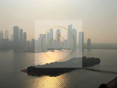 2 Bedroom Apartment with Balcony, Sea View, 3 Bathrooms, Laundry Room, Free AC, Free Parking, Gym & Pool in Al Majaz 1