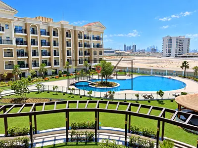 Fully Furnished | Park and Pool View | Rented Unit