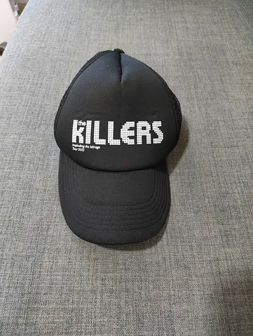 The Killers 2022 Imploding The Mirage Tour Black Trucker Hat Cap Concert Rare