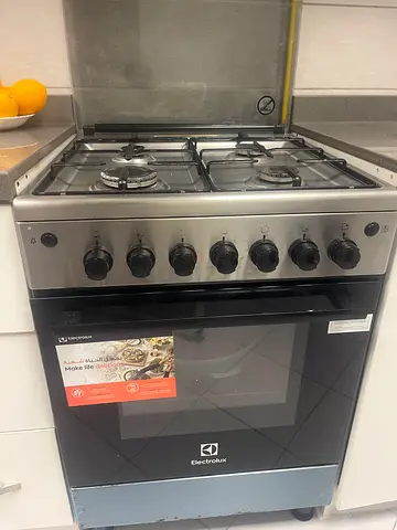 Electrolux Stainless Steel Gas Cooker with Oven - Good Working Condition