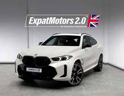 BMW X6 M60i | GCC Specs | Low Mileage | Dealer Warranty & Service Package 2027