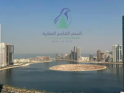 شقة 2 غرفة و2 حمام وبلكونة بإطلالة بحرية مفتوحة بموقع مميز قريب من جميع الخدمات في التعاون