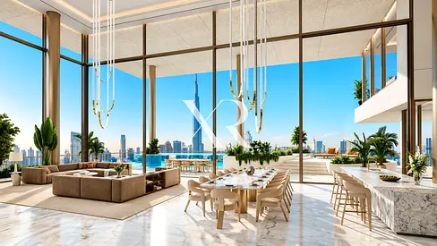 ICONIC WATERFRONT HOME | BURJ KHALIFA VIEW