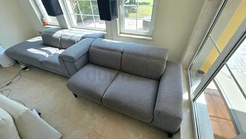 L-Shaped Natuzzi L shape sofa