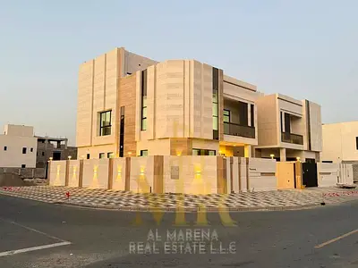Corner villa for sale in Al Bahya – Ajman | 6 master bedrooms | Priced at AED 1,900,000, including registration and ownership transfer fees!